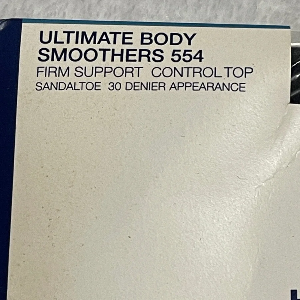 Givenchy Hosiery Bundle 3pk Body Smoothers‎ 554 555 Black Size E Vintage 1999